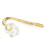 (Gold) 2X Metal Crystal Curtain Holdback Décor 3