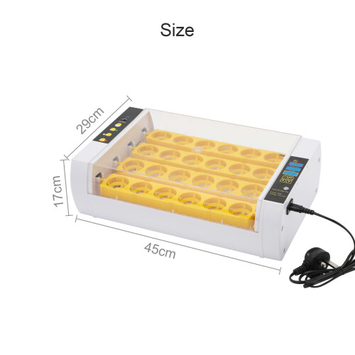 24 Eggs Incubator Temperature Control  Chicken Duck Hatcher 1