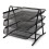 (Black) 3 Tier Office Filing Holder Document Letter 1