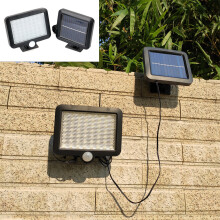 CZHONG-56 LED Solar Floodlight Lamp Outdoor Garden Light PIR Outdoor Sensor
