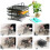 (Black) 3 Tier Office Filing Holder Document Letter 7