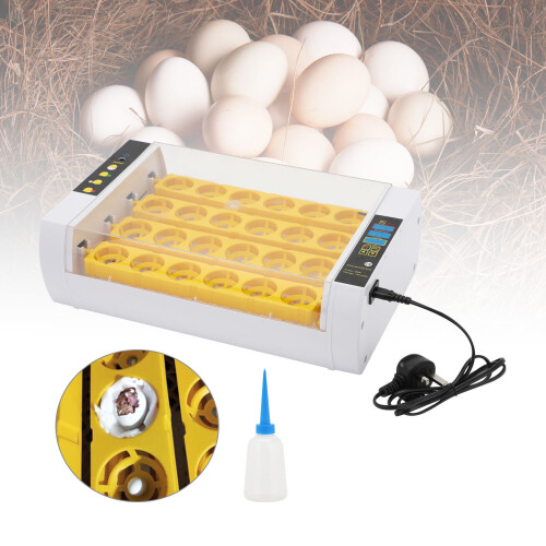 24 Eggs Incubator Temperature Control  Chicken Duck Hatcher