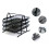 (Black) 3 Tier Office Filing Holder Document Letter 6