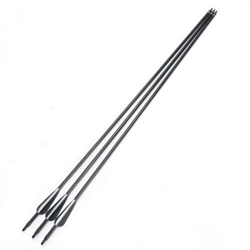 Fibreglass Carbon Arrows Grade Archery Arrow With Screw Tip Broadhead 2