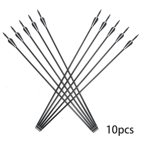 Fibreglass Carbon Arrows Grade Archery Arrow With Screw Tip Broadhead