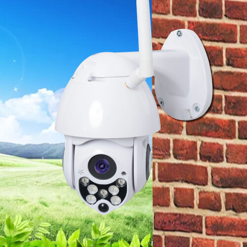 Auto Tracking Outdoor PT IP Camera 1080P HD CCTV Surveillance Camera on