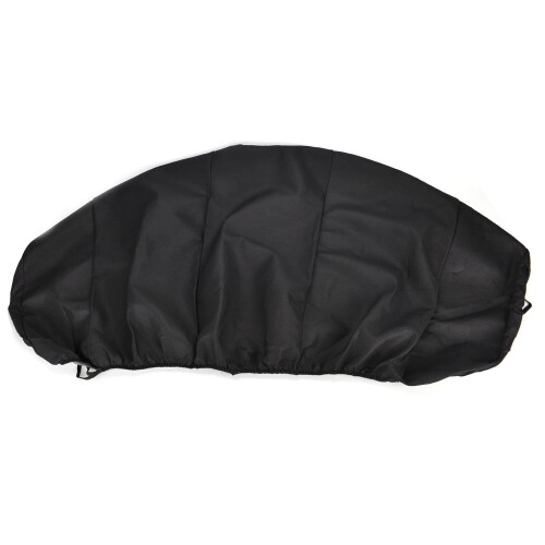 Black Car Seat Covers Full Set Protectors Washable Front Rear 1