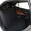 Black Car Seat Covers Full Set Protectors Washable Front Rear 9