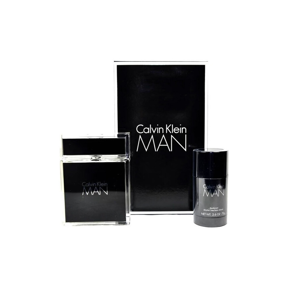 Calvin Klein Man Eau de Toilette Spray 100ml Gift Set