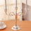 (Golden) Metal Candle Holder Candelabra Décor Table 11