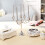 (Golden) Metal Candle Holder Candelabra Décor Table 7