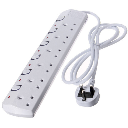 Electric Plug Socket Mains Plug Extension Lead Power Cable