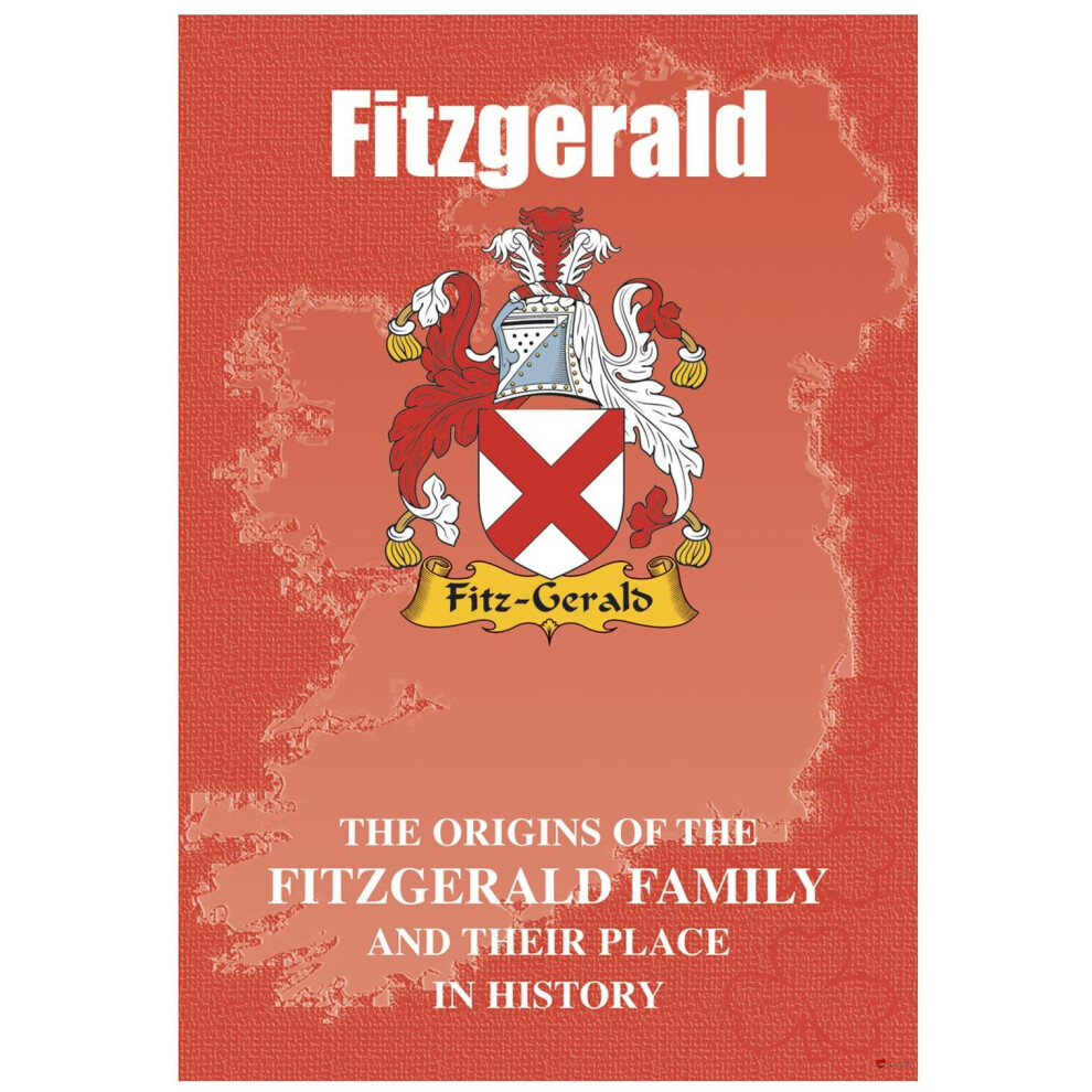 I Luv Ltd Fitzgerald Irish Family Name History Booklet Covering The Ancestry Of This Name