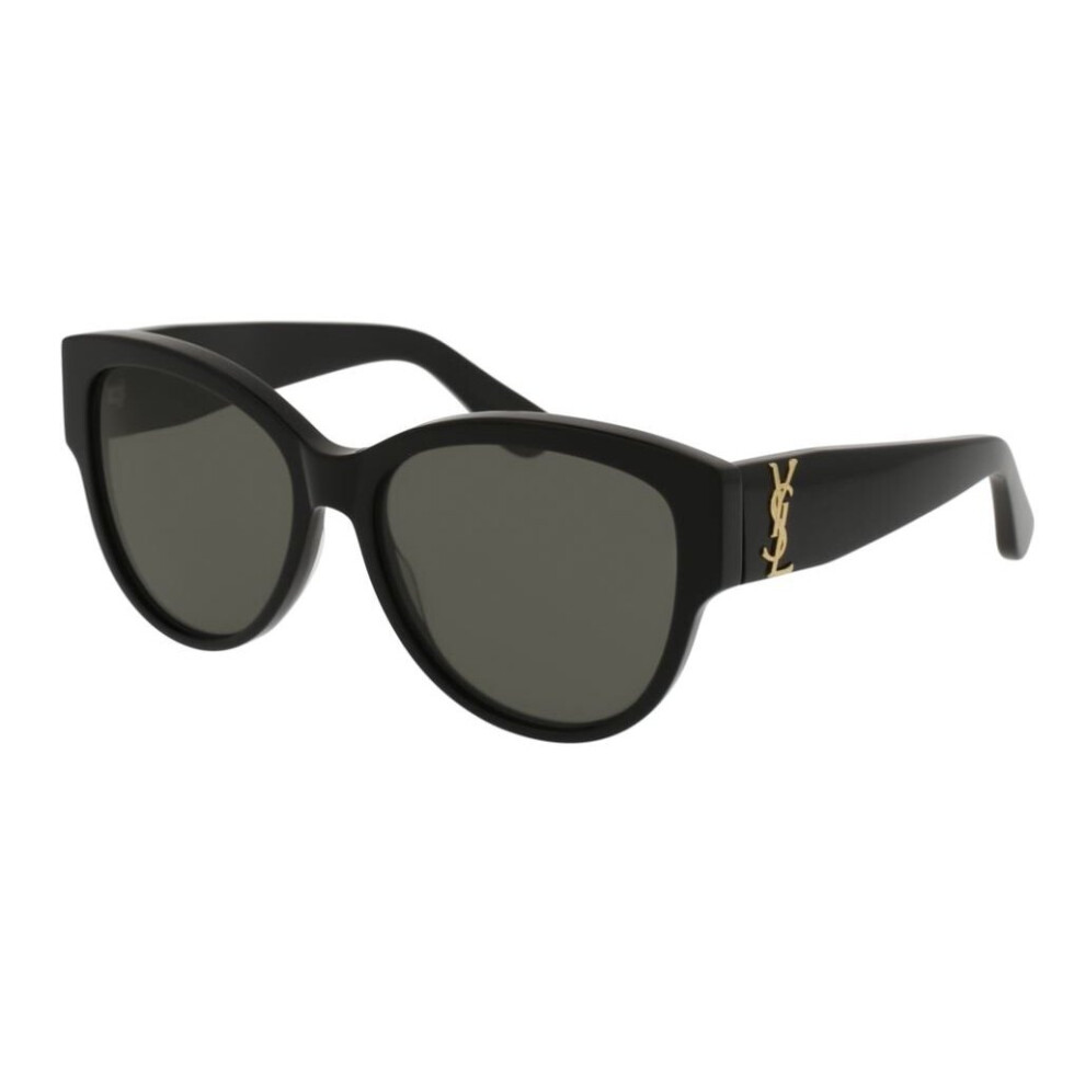 Saint Laurent SL M3 002 Black/Grey Sunglasses