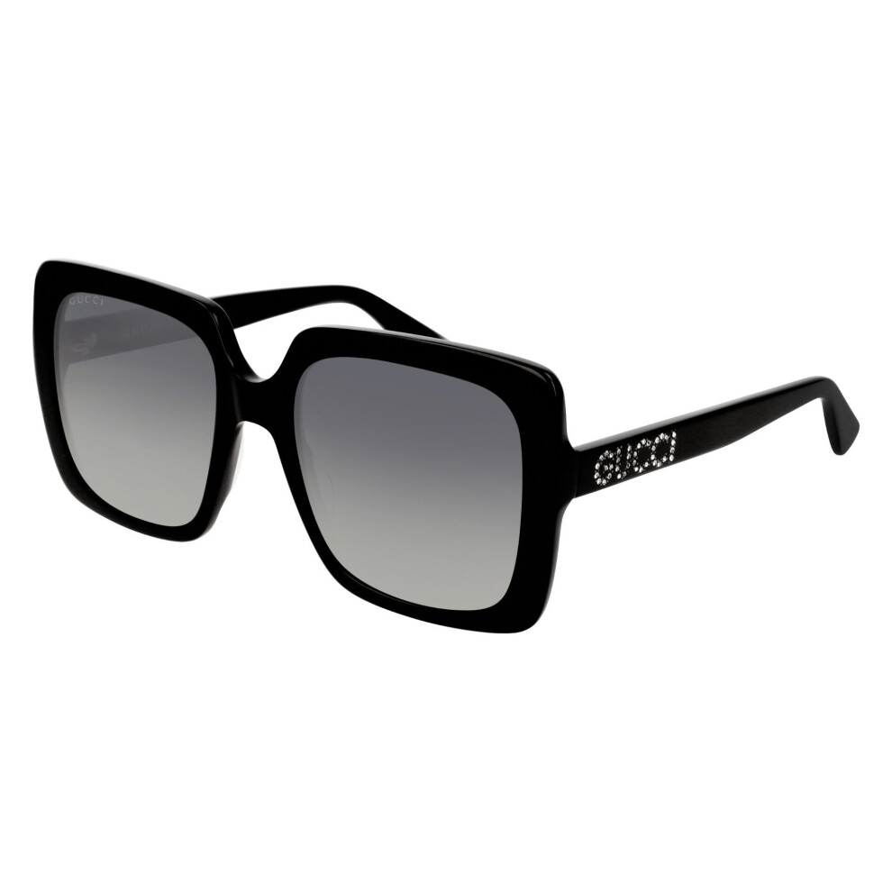 Gucci GG0418S 001 Black/Grey Gradient Sunglasses
