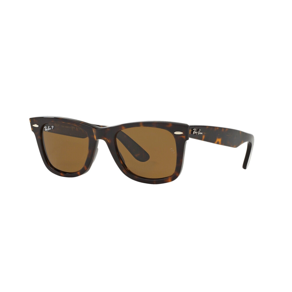 Ray-Ban Original Wayfarer RB2140 902/57 Tortoise/Polarised Crystal Brown Sunglasses