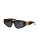 Balenciaga Balenciaga BB0095S 002 Havana/Green Sunglasses 1