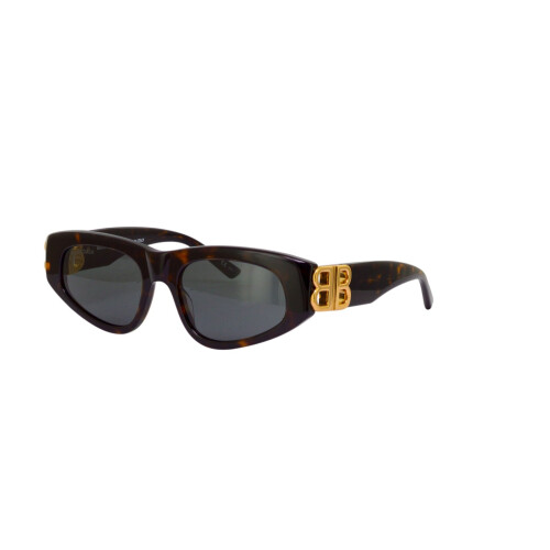 Balenciaga Balenciaga BB0095S 002 Havana/Green Sunglasses