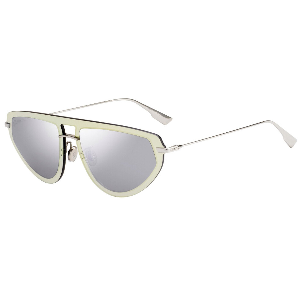 Dior Ultime 2 83I/0T Gold-Silver/Grey-Silver Mirror Sunglasses