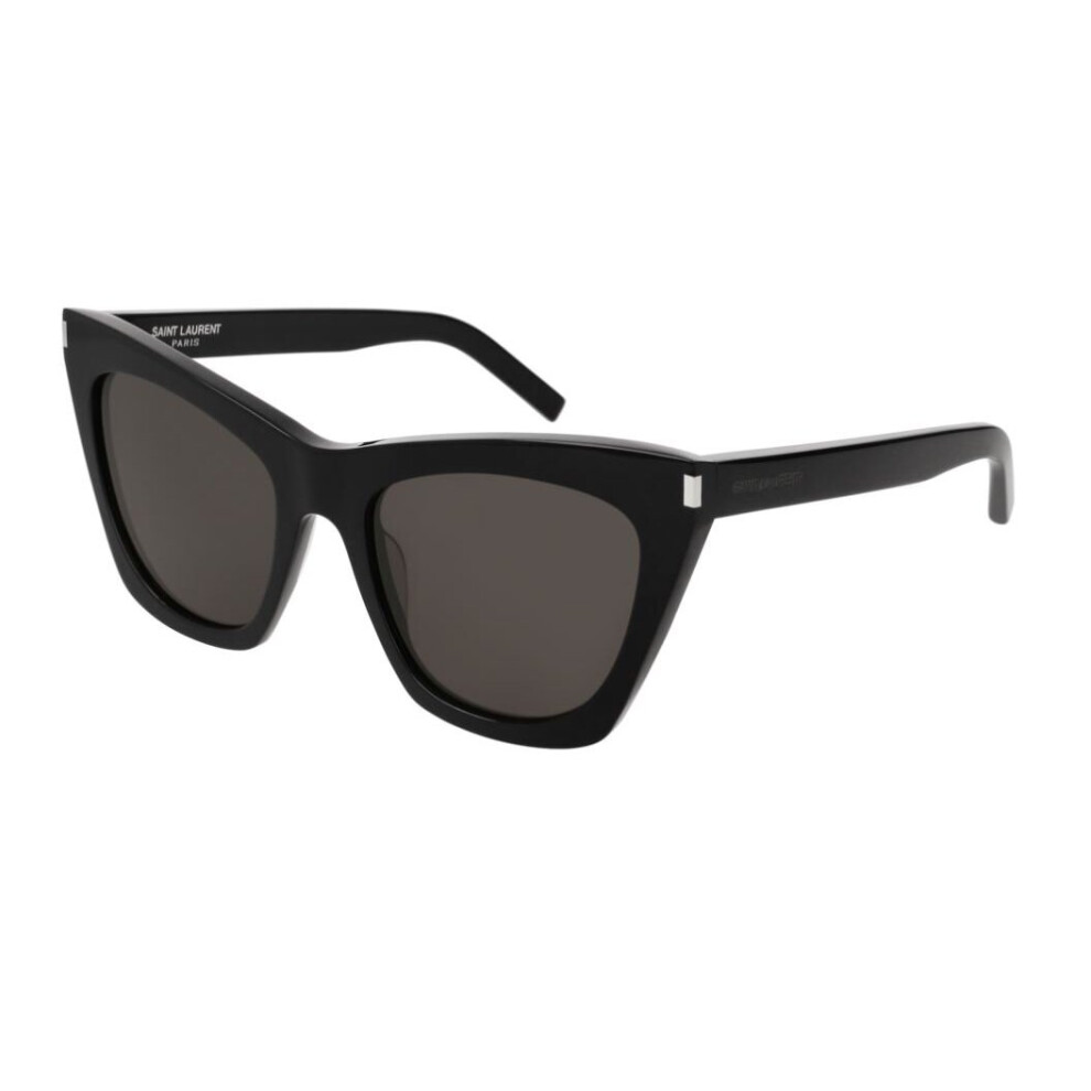 Saint Laurent SL 214 KATE 001 Black/Grey Sunglasses