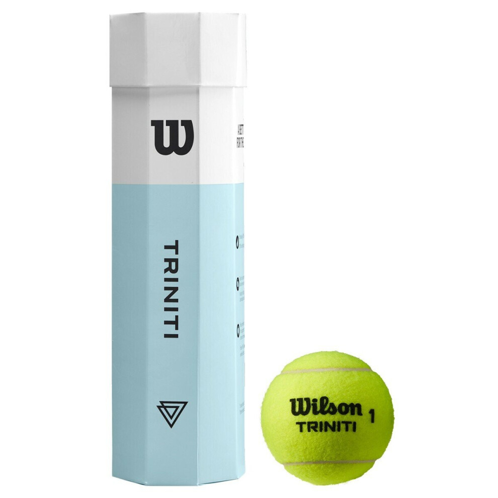 Wilson Triniti Tennis Balls - 4 Ball Tube