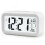 (White) Digital LED Alarm Clock Bedsides Snooze Clock Calendar Display Battery Operated 1
