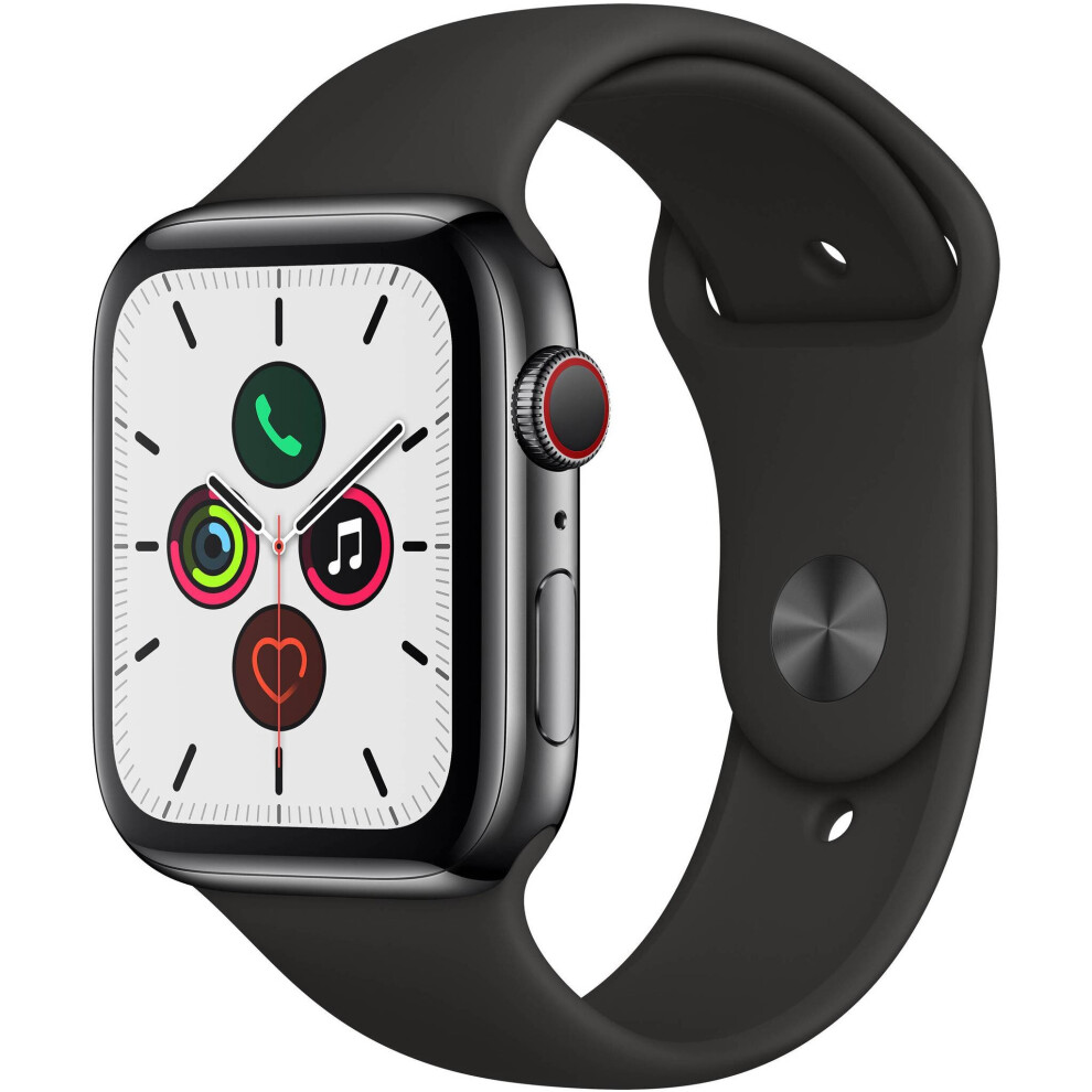 (Black) W26 Waterproof Smart Watch
