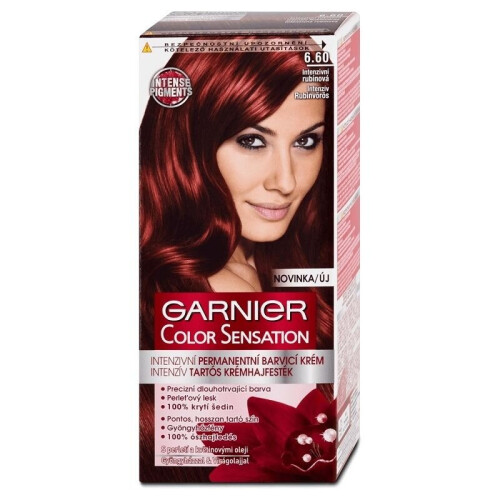 Garnier Garnier Color Sensation 6.60 Intense Ruby Red Permanent Hair Dye