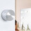 MOOD LED Hollywood Mirror, 2 x Plug & USB Sockets, Dressing Table or Wall Mounted,  65cm x 80cm, 3