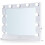 MOOD Hollywood Mirror, 2 x Plug & USB Sockets, Dressing Table or Wall Mounted,  65 x 80cm, 2