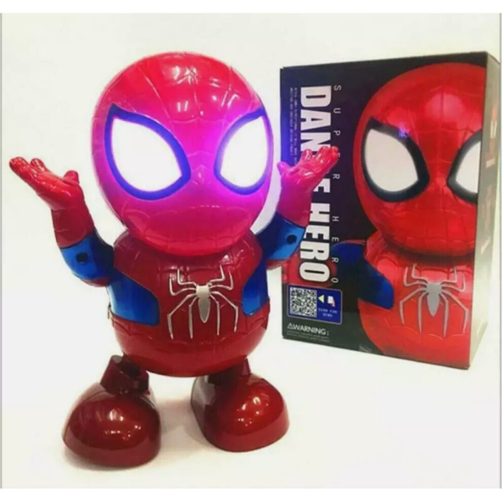Dancing Spider Man Robot Toy With Music And S Light