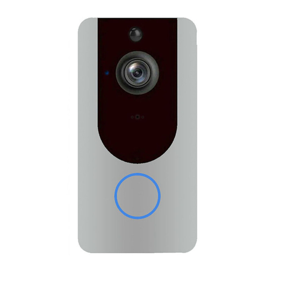 (Silver) Smart Home Doorbell Monitoring Intercom Wireless 7371875207485