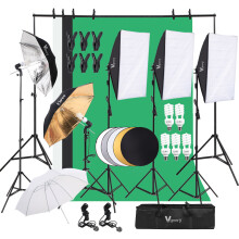 Vamery PK001 Lambency Box Lambency Umbrella with Five-in-One Reflector Set