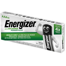 10 paquets de piles rechargeables Energizer Power Plus AAA 700mAh