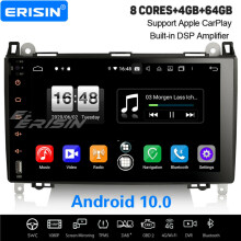 9" 8-Core Android 10.0 CarPlay Car Stereo DSP GPS Mercedes Benz A/B Class Viano Vito SprinterVW Crafter