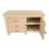 (5ft, Without Back Panel) Wooden Workbench MDF  Double Shelf Tool Cabinet with Lockable Cupboard Heavy-duty Work Table 4