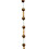 (Silver) 2 x Tie Backs Woven Rope Curtain Tieback Holdbacks 3