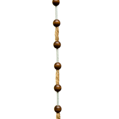 (Silver) 2 x Tie Backs Woven Rope Curtain Tieback Holdbacks 2