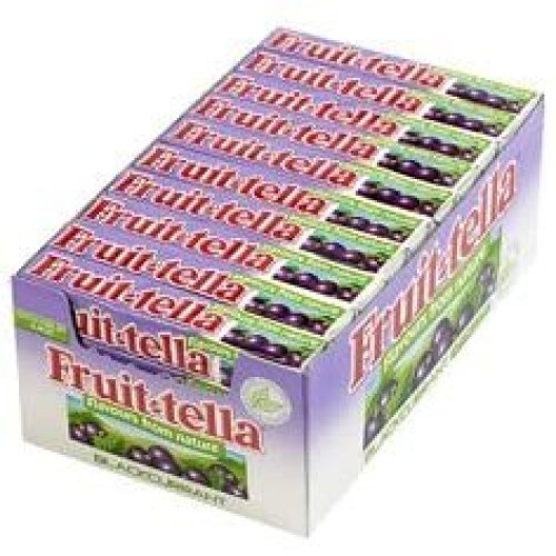 Fruit-Tella Blackcurrant (Box of 40)