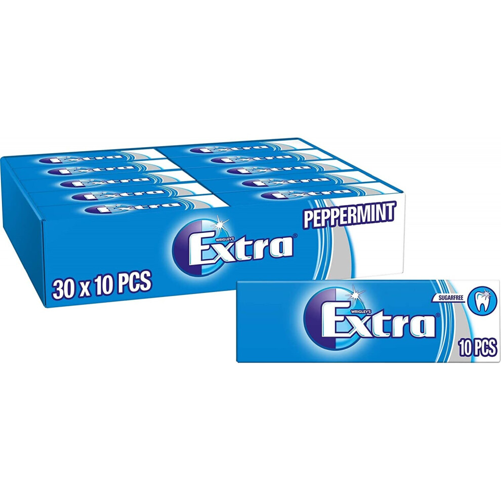 Wrigley's Extra Wrigley Chewing Gum, Sugar Free, Peppermint Flavour