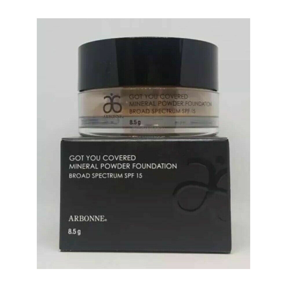 Arbonne Beige Got You Covered Mineral Powder Foundation Spf15 Shade 8.5G