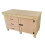 (6ft, Without Back Panel) Wooden MDF Tool Cabinet Workbench with Lockable Cupboard 1