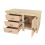 (6ft, Without Back Panel) Wooden MDF Tool Cabinet Workbench with Lockable Cupboard 6