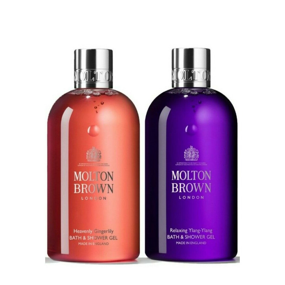 Molton Brown Ylang Ylang & Heavily Gingerlily Body Wash Set 300ml