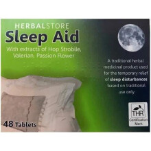 Sleep Aid Helps Sleep Insomnia Remedy 48 Tablets Sleep Disturbance Herbal Relief