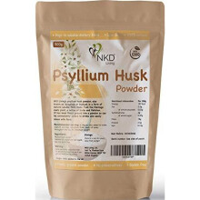 Psyllium Husk Powder by NKD Living (500g) | Tested for Heavy Metals, Micro-Organisms and Over 500 Pesticides (500g)