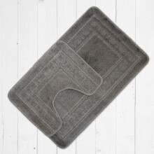 Catherine Lansfield Armoni Bath Set Grey