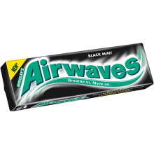 (30 Pack of ) Airwaves Black Mint 10pce - 10pc