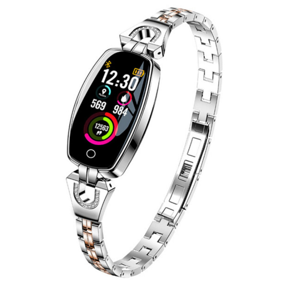 (Silver) Fashion Smart Watch Bluetooth Sport Tracker Silver 7371875209229