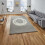 Think Rugs (120x170cm) Modern Elements EL1095 Hand Made Wool Rugs in Grey Abstract Soft Mats 1